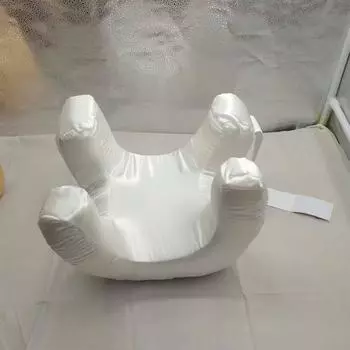 Подушка для лица Beauty, атласная подушка, спи спокойно без макияжа, подушка для головы, удобная и мягкая подушка с наполнителем из хлопка P белый