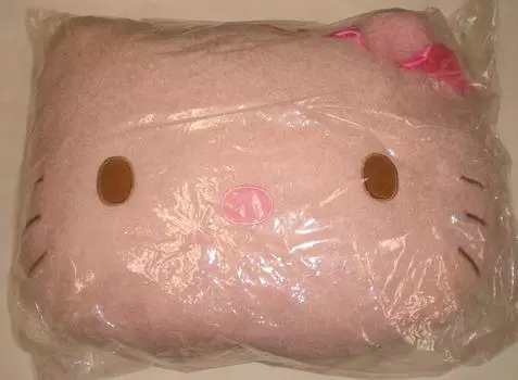 Подушка для лица Hello Kitty Hello Kitty розовая 28 x 32 см Kitty Sanrio прибл.