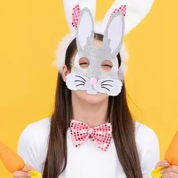 Подушка для лица из фетра «Лесные друзья» от Yousheng, лесные существа, животные из джунглей, товары для косплея, сувениры для тематических вечеринок в зоопарке и кемпинге для мальчиков и девочек