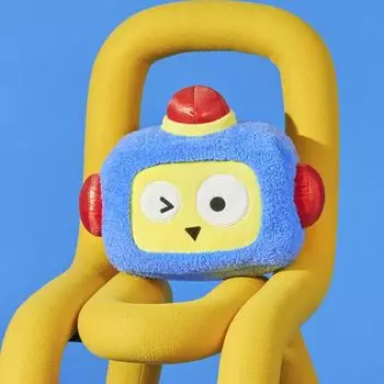 Подушка для лица Line Friends Truz Hikun