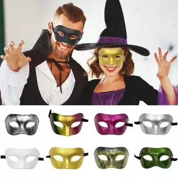 Подушка для лица на Хэллоуин, мужская ретро-подушка на половину лица, аксессуар для костюмированной вечеринки на Хэллоуин C