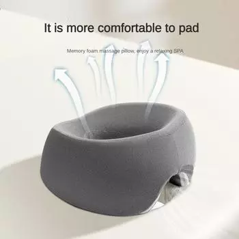 Подушка для лица вниз, массажный стол для спа-мастера, универсальный подголовник, подушка для лица, мягкий массажный стол для спа, стул, пенопластовая подушка для лица 26x26x13cm темно-синий