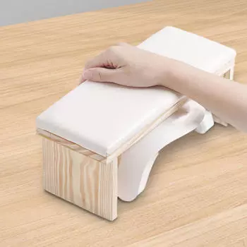 Подушка для маникюра и ухода за ногтями чёрный