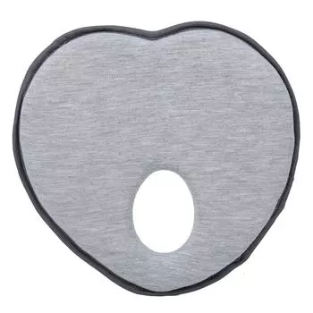 Подушка для младенцев, предотвращающая плоскую голову, анти-перекатывающая подушка, позиционер для сна для новорожденных, серый серый