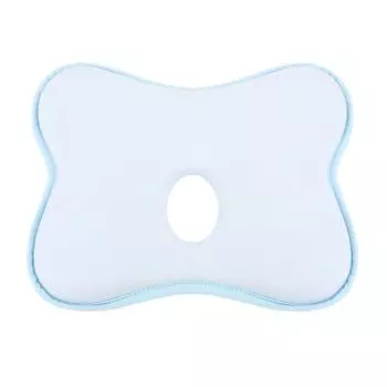 Подушка для младенцев с эффектом памяти, мягкая, с отверстием в центре, эргономичная, для сна младенцев