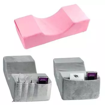 Подушка для наращивания ресниц, подушка для наращивания ресниц, шея, принадлежности для наращивания ресниц фиолетовый