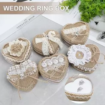 Подушка для носителей колец Привлекательная и экологичная B