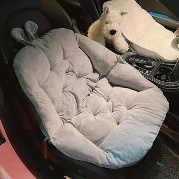 Подушка для офисного сиденья, интегрированная подушка для спинки стула, поддержка талии для студенческого стула, подушка для ягодиц при длительном сидении, симпатичная подушка для стула, подушка для сиденья 40*40*40cm бежевый