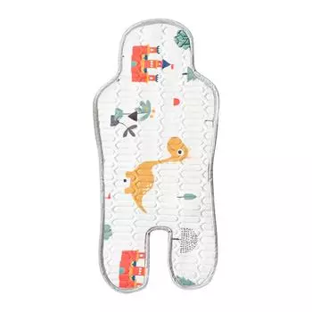 Подушка для охлаждения детской машины с рисунком из мультфильма, универсальная дышащая детская подставка-холодильник для автомобиля на лето