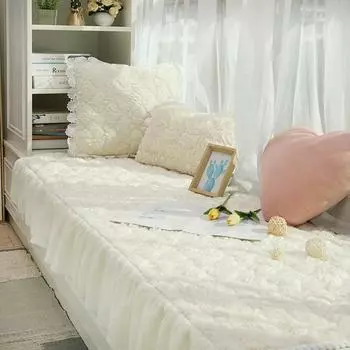 Подушка для окна, подушка для выступа, стиль Ins, машинная стирка, плюшевые зимние подушки для спальни, балкона 60+18*150cm