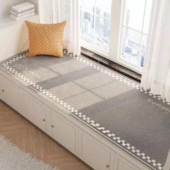 Подушка для окна, подушка для выступа, стиль Ins, плюшевые татами, подушки для спальни, балкона, подушка, ковер 40x60cm