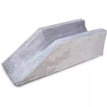 Подушка для поддержки ног и подъема с U-образной канавкой и вставкой Etra для отдыха после операции, моющийся бархатный чехол с двумя ручками