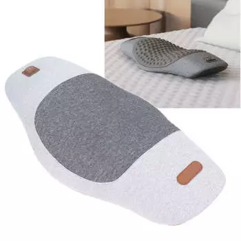 Подушка для поддержки поясницы, массажная подушка с горячим компрессом, съемная, моющаяся, для вытяжения поясницы, для беременных женщин, серая