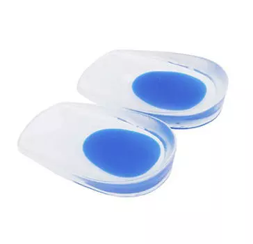 Подушка для поддержки пятки, гелевая силиконовая стелька для чашек, подошвенная фасциити, амортизирующая подушка, ортопедическая