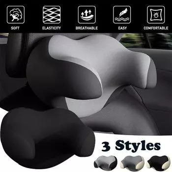 Подушка для поддержки шеи автокресла, подушка для шеи автомобиля из пены с эффектом памяти, подушка для поддержки шеи автомобиля для водителя Style C