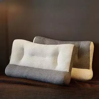 Подушка для поддержки шейного отдела позвоночника, пара подушек для студентов, поддерживающих сон 48 * 74 [1000 grams]