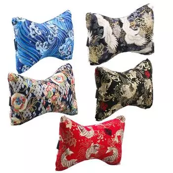 Подушка для подголовника автомобиля, удобная подушка из пены с эффектом памяти, поддерживающая шею, подушка для облегчения боли, универсальная