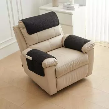 Подушка для подголовника дивана, подушка для подлокотника, многокомпонентная, с карманом для хранения мелочей, нескользящая и устойчивая к пятнам