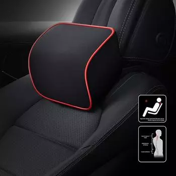 Подушка для подголовника для шеи автомобиля, автомобильные аксессуары, подушка для автокресла, поддержка головы, защита для шеи, автомобильное сиденье, подставка для шеи, хлопок с эффектом памяти