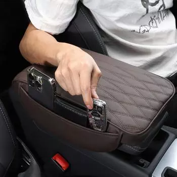 Подушка для подлокотника автомобиля Подушка из пены с эффектом памяти Подушка для высокого подлокотника Подушка для центрального подлокотника автомобиля Защитный чехол для поручня