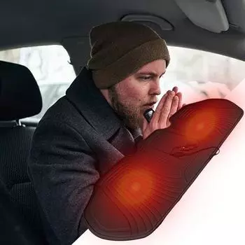 Подушка для подогрева зимнего сиденья автомобиля, 2 температурных режима, USB-зарядка, быстрое нагревание, удобное кресло, подушка для сиденья