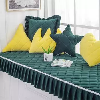 Подушка для подоконника в скандинавском стиле, универсальная утолщенная нескользящая подушка для балкона в стиле «четыре сезона», одеяло 60*150cm
