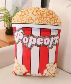 Подушка для попкорна, мягкая игрушка-фрукт, забавные товары, товары для вечеринок, рождественский подарок, милый кинотеатр Moe в Instagram [dokidoki]