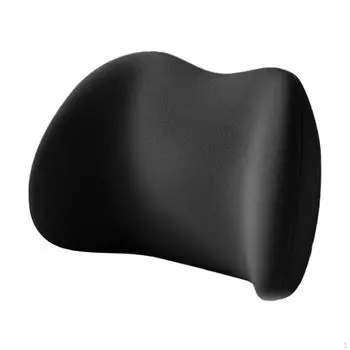 Подушка для поясничной поддержки для автомобильного и офисного кресла чёрный