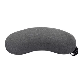 Подушка для поясничной поддержки Пена с памятью Мягкая Хорошая упругость Снижает давление Эргономичная Поддержка спины и поясницы 47x21x13cm/18.5x8.3x5.1in темно-серого