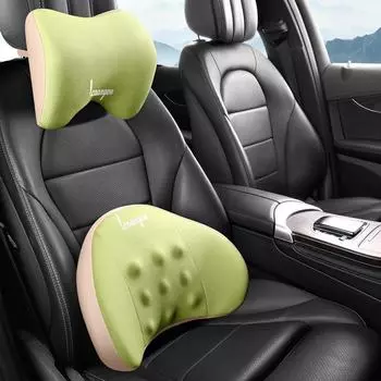 Подушка для поясничной поддержки подголовника автомобиля из пеноматериала с эффектом памяти - Подушка для спины и шеи для автомобиля headrest