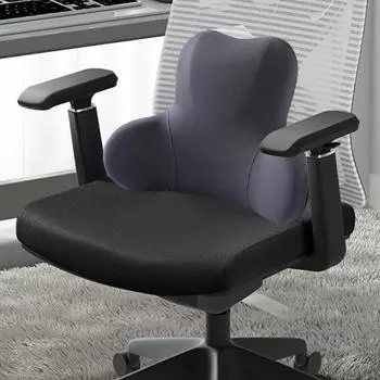 Подушка для поясницы, эргономичная подушка для отдыха в офисе, подарки для вождения серый