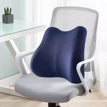 Подушка для поясницы, автомобильное сиденье, дышащая, портативная, компактная, для поясницы, офисное кресло, диван Gray