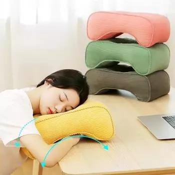 Подушка для поясницы для беременных женщин, долго сидящих на стуле Подушка для спины в офисе Подушка для талии Подушка для сна Подушка для талии 36x21x14cm чёрный