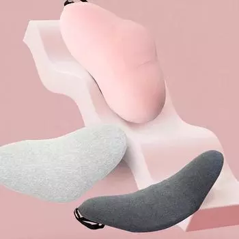 Подушка для поясницы из пены с эффектом памяти, сворачиваемая, для беременных, подушка для поясницы, моющаяся, подушка для спины, подушка для кровати, съемная