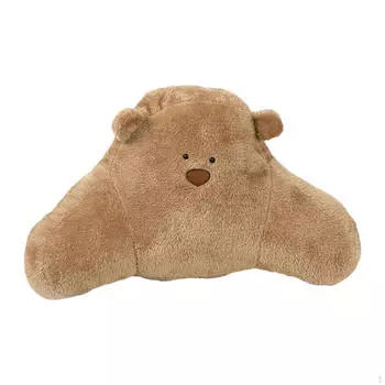 Подушка для поясницы в машину, поддержка талии, мягкая подушка для спины с милым мультяшным медведем