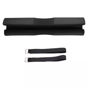 Подушка для приседаний, подушка для штанги, защитная подушка для шеи и плеч, поддержка для приседаний, выпадов, подъемов бедер, черный