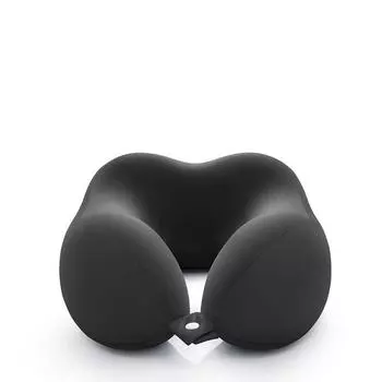 Подушка для путешествий из пены с памятью U-образной формы для самолета, автомобиля, офиса, сна, медленно восстанавливающая форму, поддержка шеи, дорожная подушка