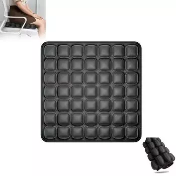 Подушка для путешествий Sondur Подушка для сиденья самолета 3D Ячейка надувная подушка для сиденья для путешествий Подушки для сиденья для самолета Портативная подушка One Size тёмно-синий