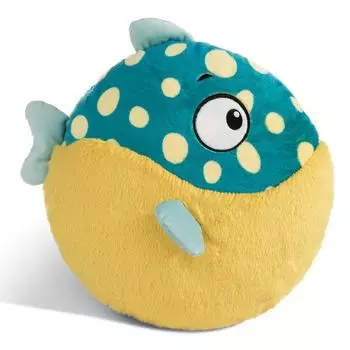 Подушка для путешествий Sunset Dream 2024 Pufferfish [NICI] 28 см жёлтый