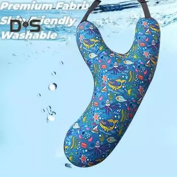 Подушка для путешествий в автомобиле, поддержка головы и тела во время сна для взрослых и детей, мягкая подушка для шеи на заднее сиденье автомобиля для дальних поездок на автомобиле Whale