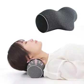 Подушка для растяжки шеи Подушка для шеи Растягивающая подушка для живота Подушка для тела Пена с эффектом памяти Расслабляющая [Доступный размер] серый