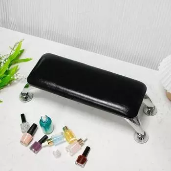 Подушка для рук из искусственной кожи для маникюрных салонов, водостойкая подушечка для маникюра, противоскользящая подставка для ног, стул, поддержка рук белый