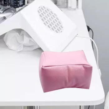 Подушка для рук, подлокотник, съемная подушка для маникюра, для салона красоты Pink