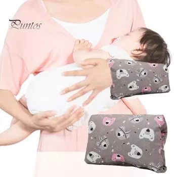 Подушка для рук с мультяшным рисунком, подушка для колыбели, удобная подушка для поддержки шеи для кормления грудью ребенка B