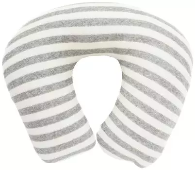 Подушка для шеи ADVANCE Travel Air, хлопковое полотенце с ворсом, сделано в Японии, серая, Gy серый