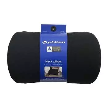 Подушка для шеи BONFORM Phiten Aqua Titanium Cushion 26 x 18 см, черная пена с эффектом памяти, против усталости Phiten 5815-15BK