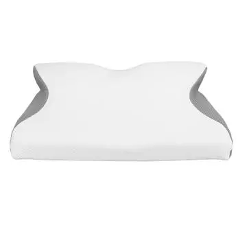 Подушка для шеи для сна из пеноматериала с эффектом памяти, хлопка, медленно отскакивающая, охлаждающая, эргономичная, поддерживающая шею подушка