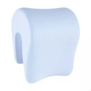 Подушка для шеи для стола и дивана светло-желтого