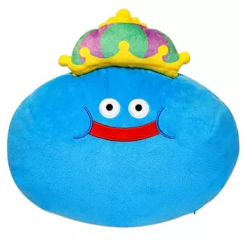 Подушка для шеи Dragon Quest Travel Plush King Slime синий