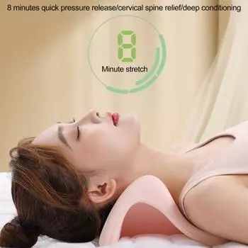 Подушка для шеи и шеи для облегчения боли во время сна. Подушка из пены с эффектом памяти высокой плотности. Подушка для шеи для поддержки и расслабления плеч. Устройства для декомпрессии. зелёный